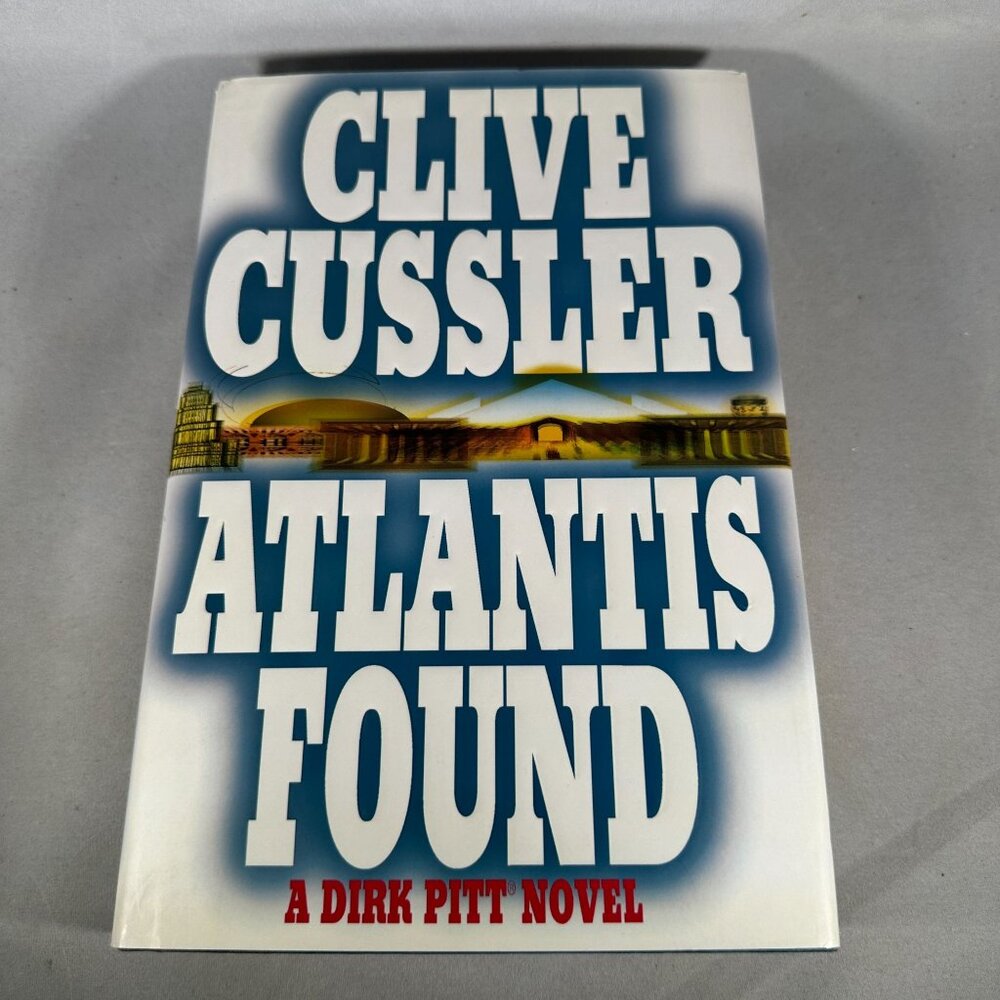 Atlantis Found by Clive Cussler Hardcover Book 1999 Putnam Publishing